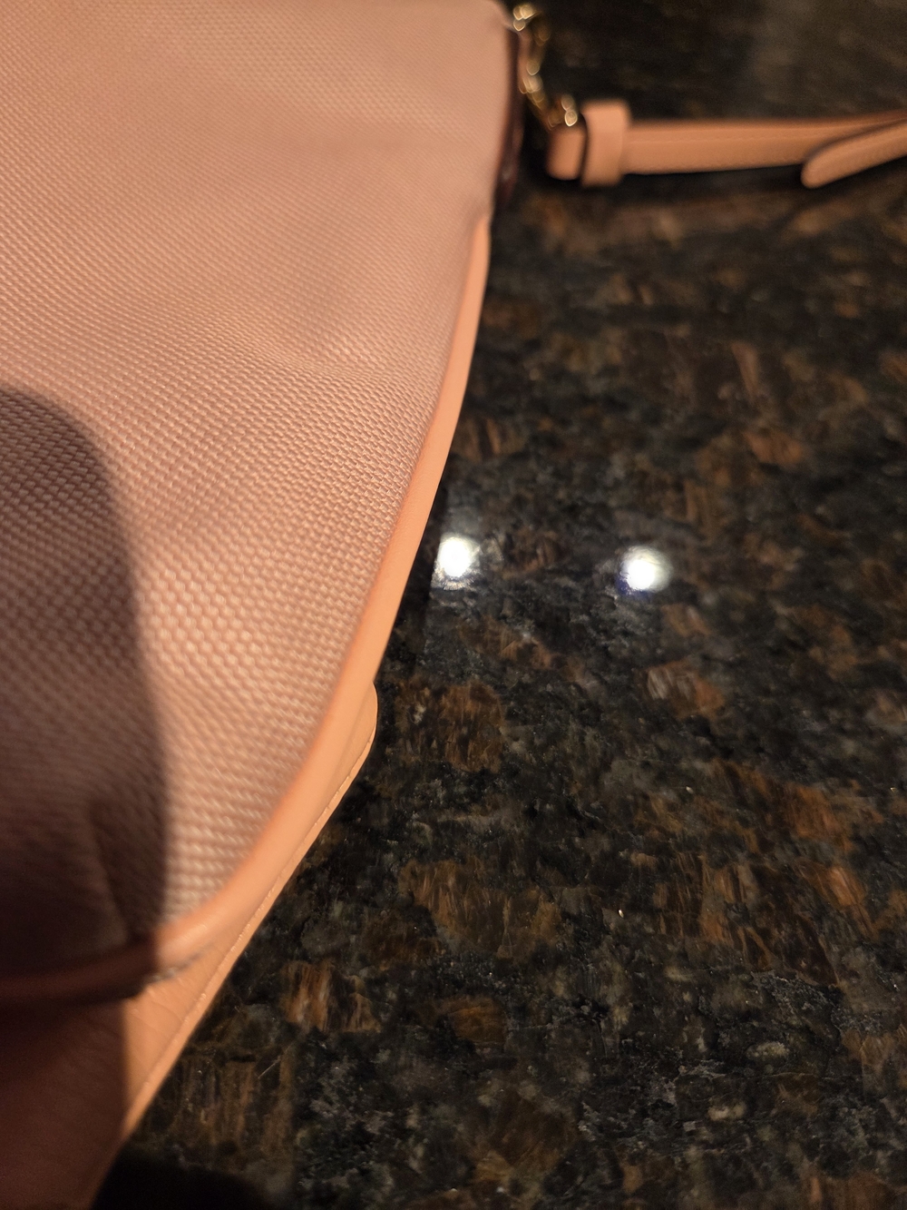 Coach Peach-Pink Two-Piece Crossbody Bag And Wristlet Set - Picture 8 of 12